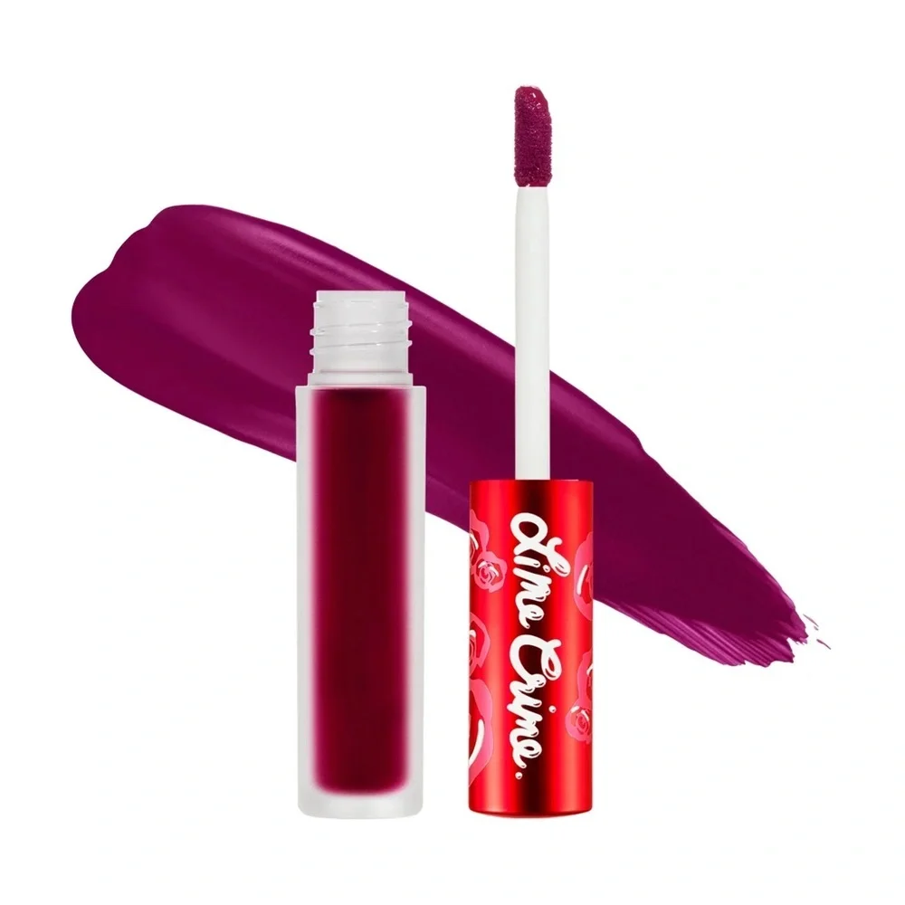 Lime Crime Velvetines Liquid Matte Lipstick Shade Beet it